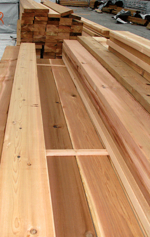 cedar board